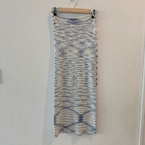 NIA- Cut Out Knit Maxi Skirt - Size Small